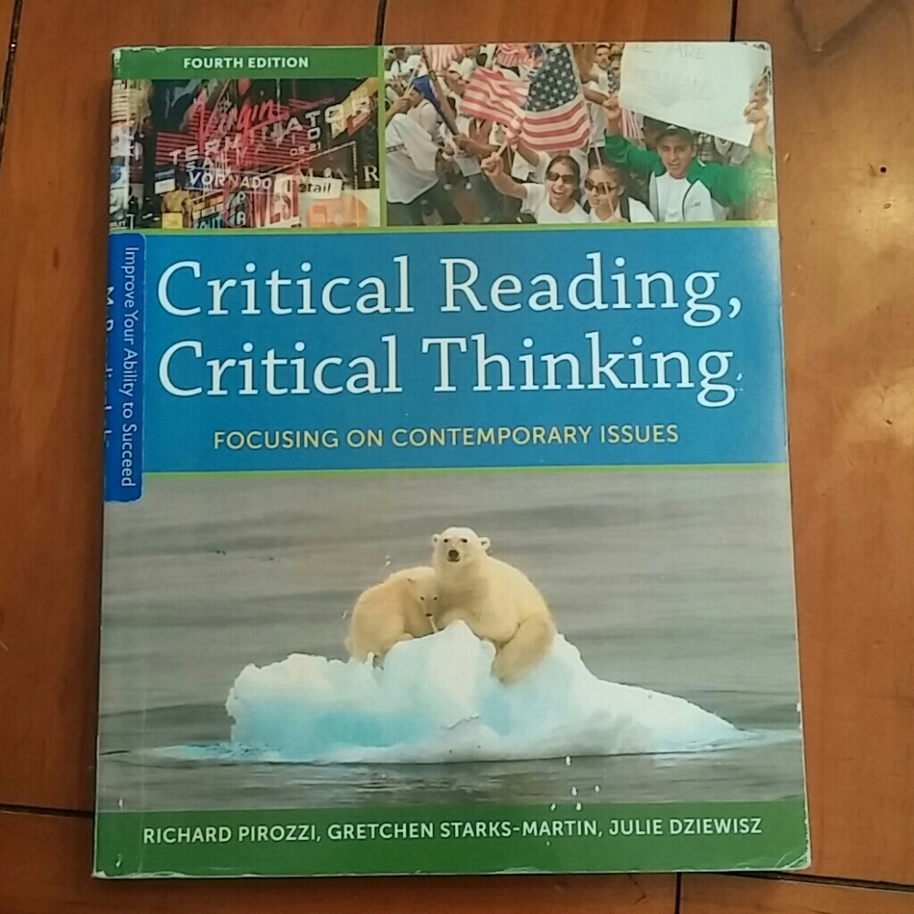 Critical Reading Critical Thinking Textbook